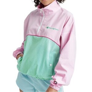 Champion Pink and Green Pullover